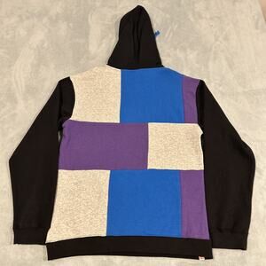 Legos Patchwork ColorBlock Hoodie Mens Small NWT Pullover Colorful Target